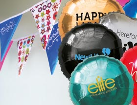 Flags, Balloons & Bunting