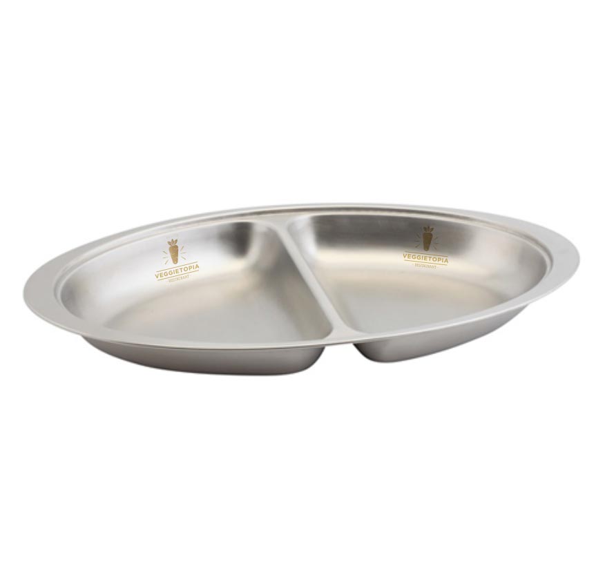 Stainless Steel Oval Banqueting Dish