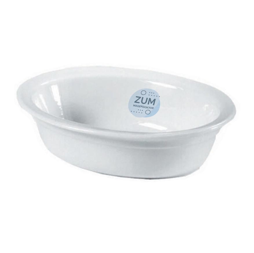 Lipped Pie Dish 17.5cm White