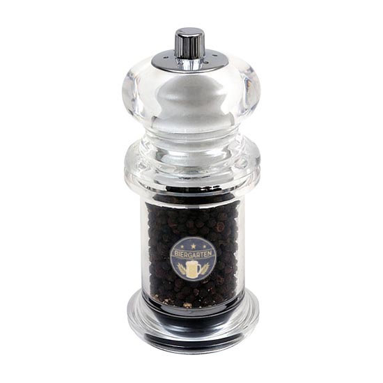 Combo Pepper Grinder/Salt Shaker Acrylic (14cm)