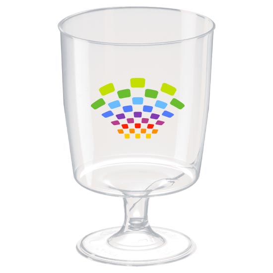 Disposable Plastic Stemmed Shot Glass (50ml)