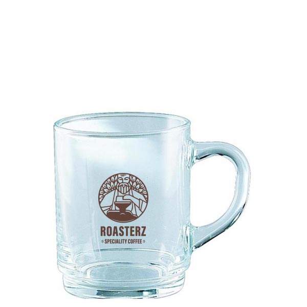 Bock Stacking Glass Coffee Mug (250ml/8.8oz)