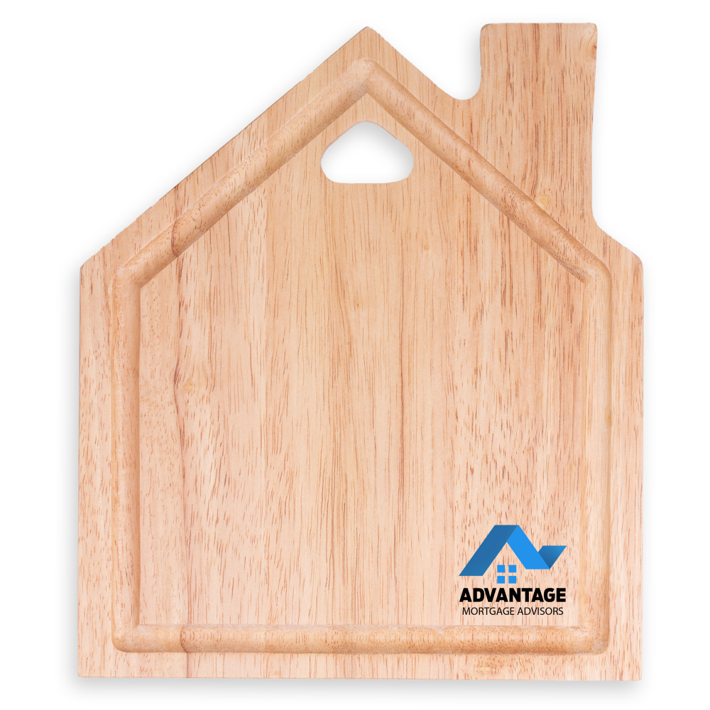 House Shape Wooden Chopping Board (240x200mm)