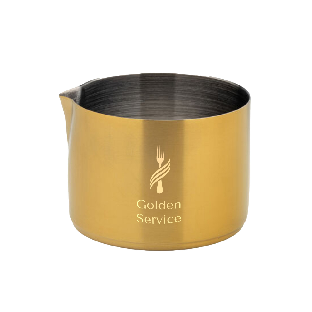 Brushed Gold Pourer (260ml/9oz)