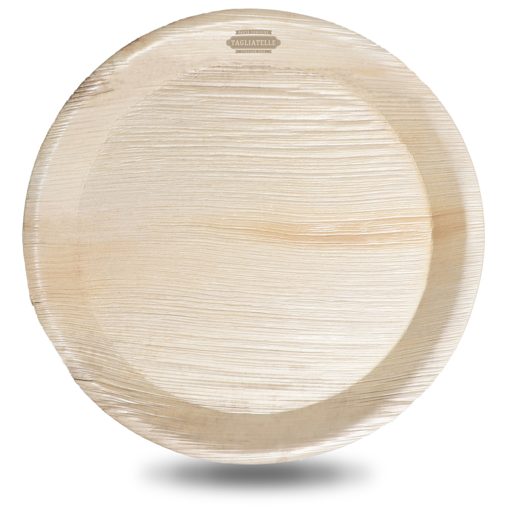 Extra Large Round Palm Leaf Plate (30cm)