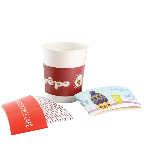 Full Colour Printed Cup Sleeve  (8-10oz/240-300ml)