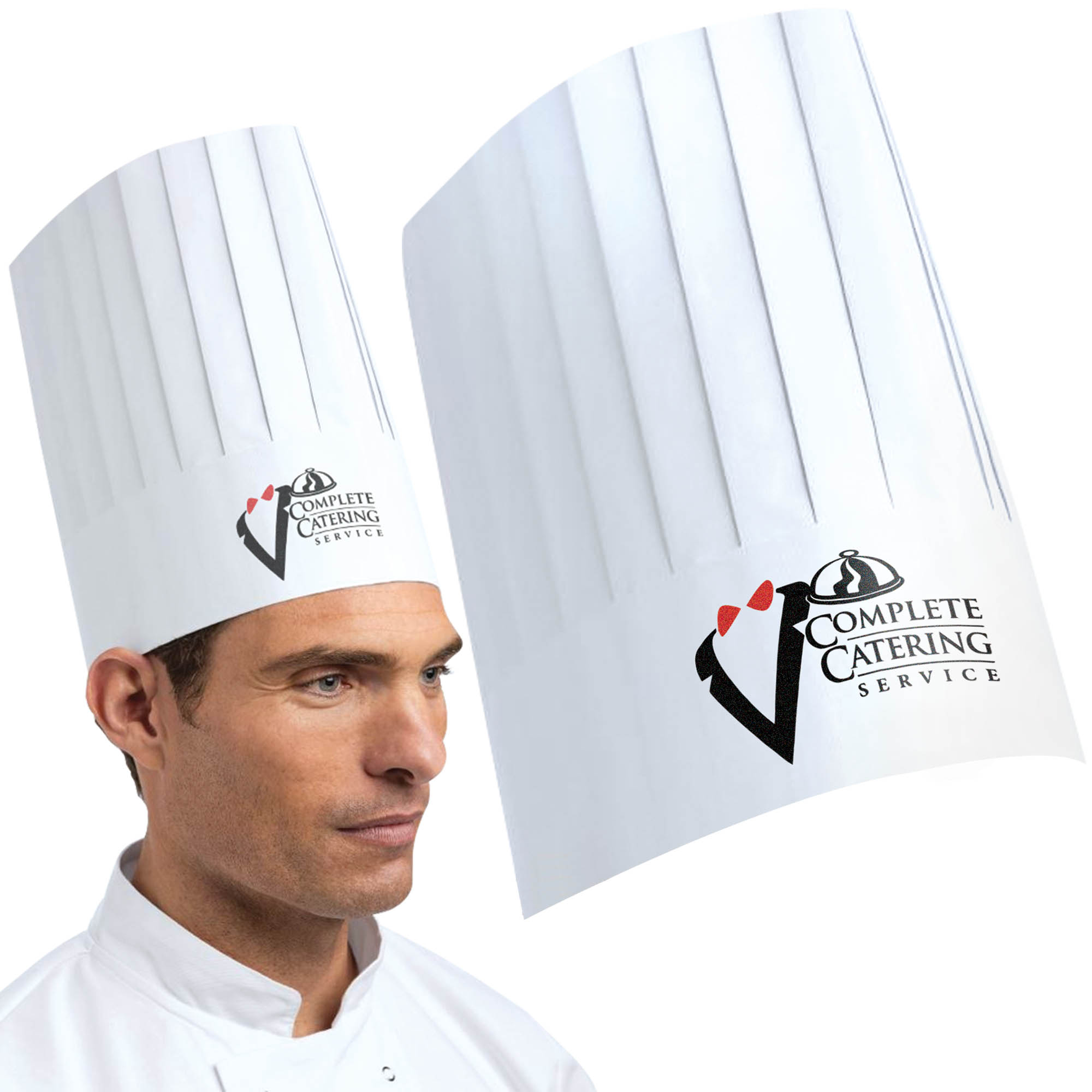Tall Paper Chefs Hat (30cm)