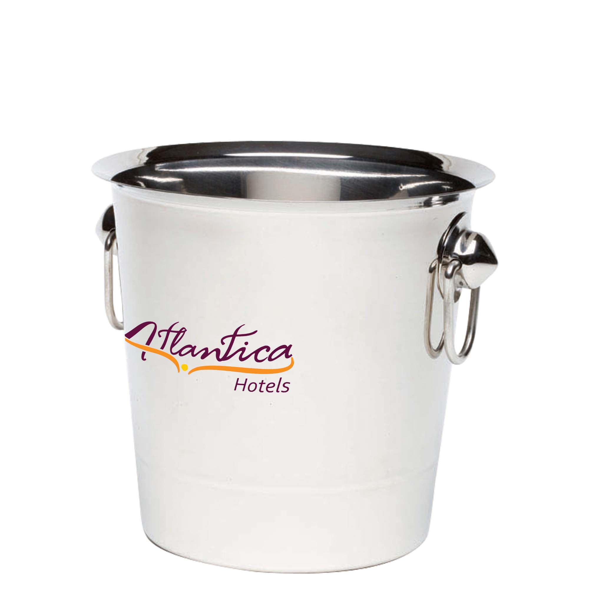 Stainless Steel Wine Bucket With Ring Handle (4 Litre)