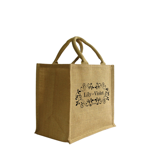 Medium Jute Natural Fibre Shopper Bag (36x36x25cm)