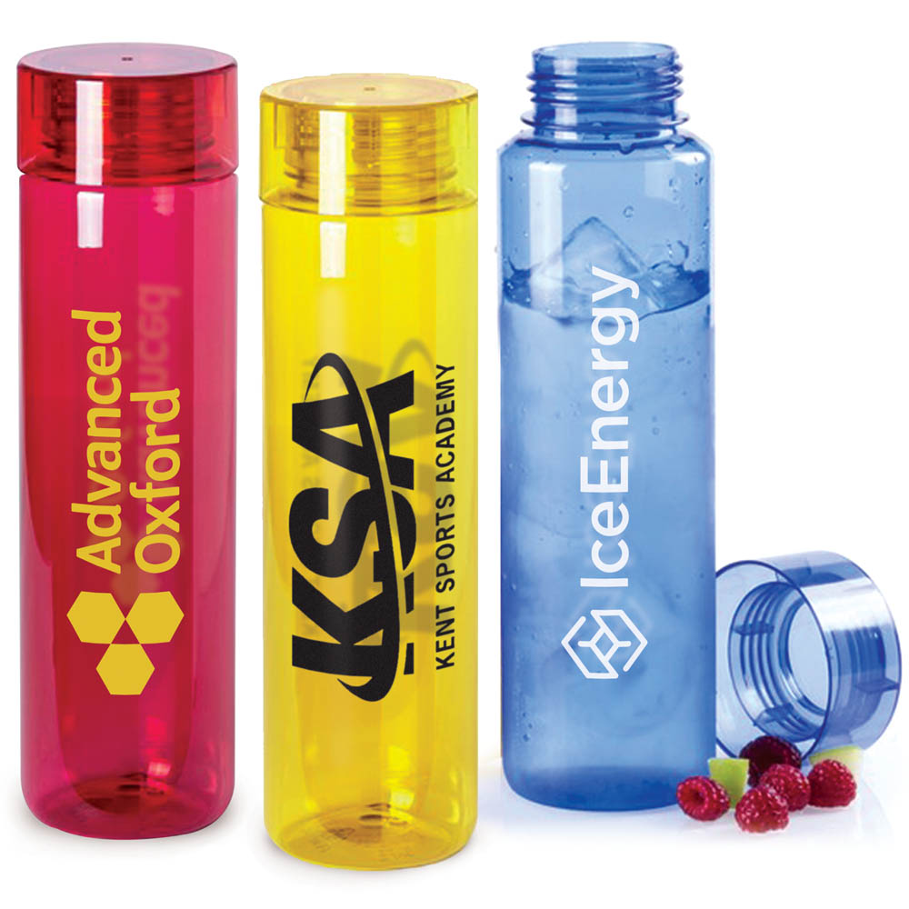 Tall Transparent BPA - Free Plastic Water Bottles Lobrok (780ml) 
