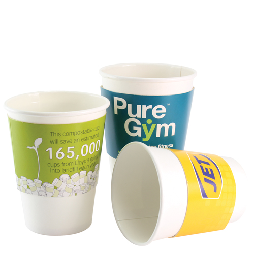 Full Colour Paper Cup Sleeves