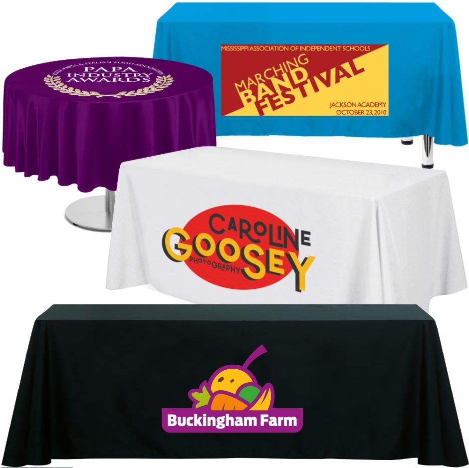 Fabric Throw Tablecloth