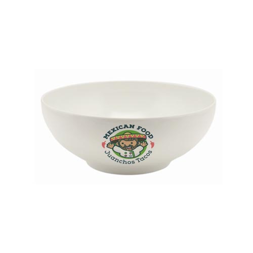 White Melamine Round Bowl (15.7cm)