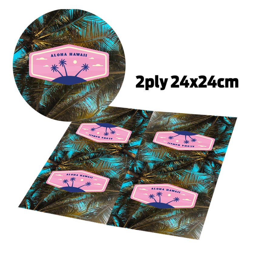 Full Coverage Paper Napkin 2Ply (25X25cm)
