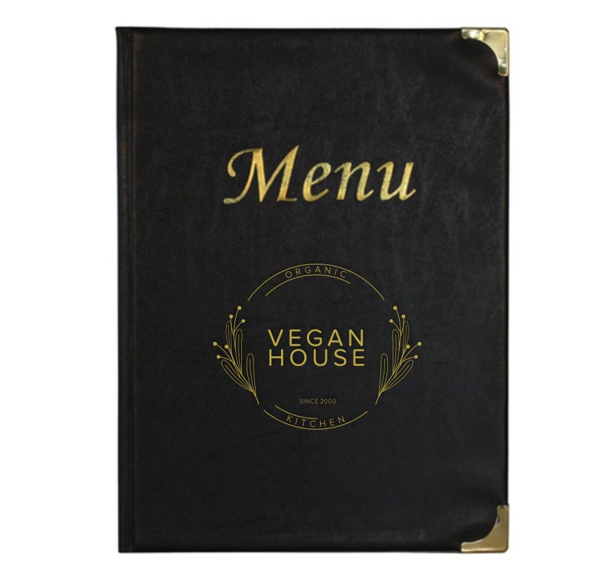 A4 Menu Holder - 8 Pages