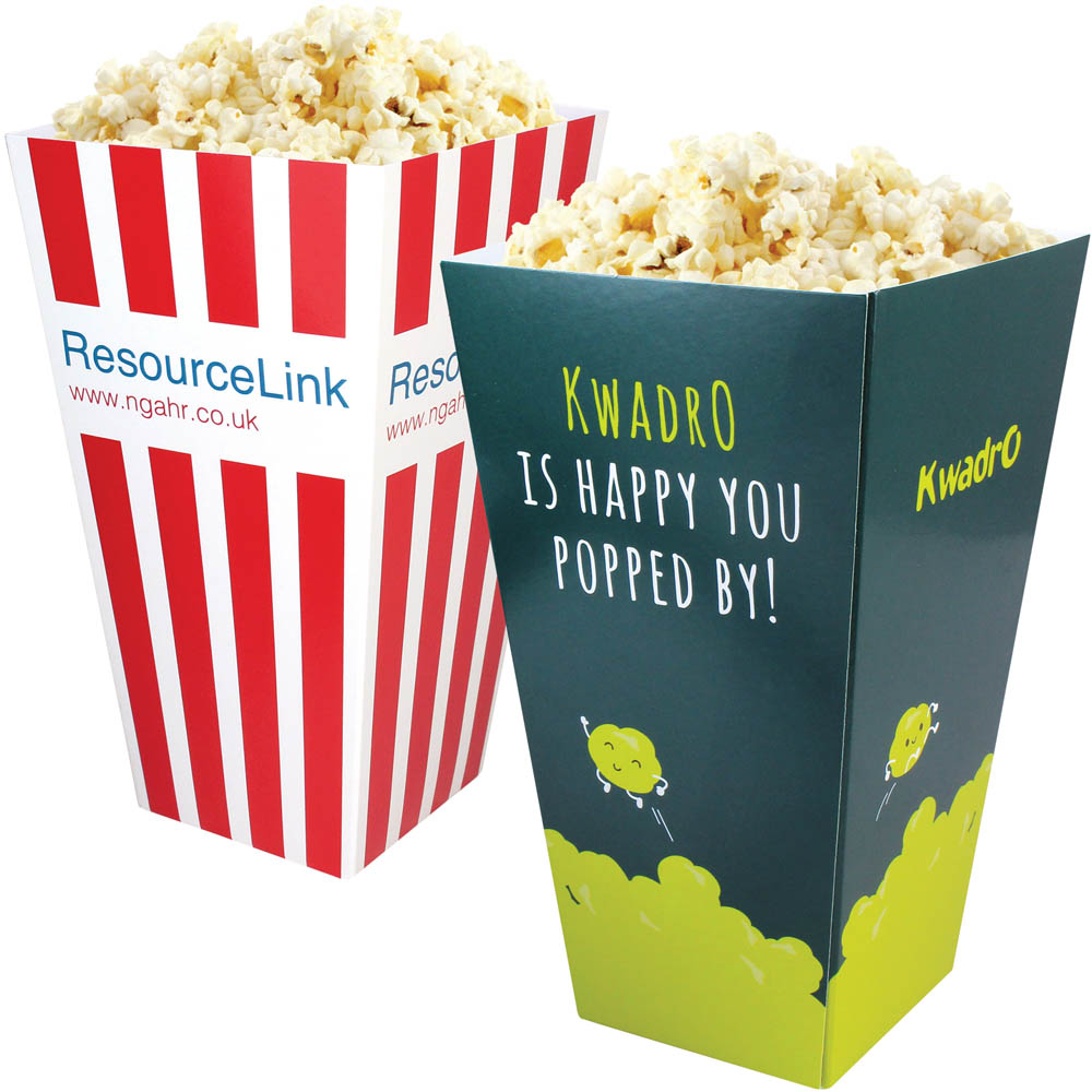 Cardboard Popcorn Boxes