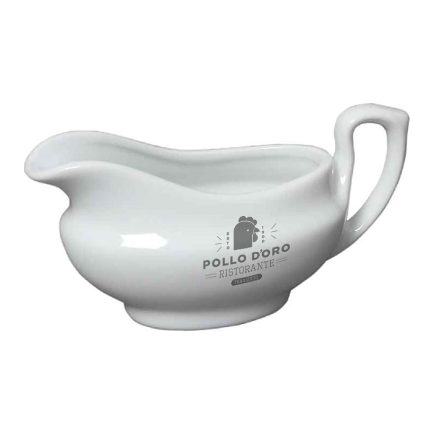 Ceramic Sauce Boat (400ml/14oz)