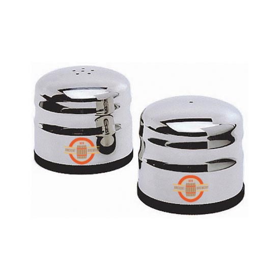 Stainless Steel Jumbo Salt & Pepper Pair (6.5cm)