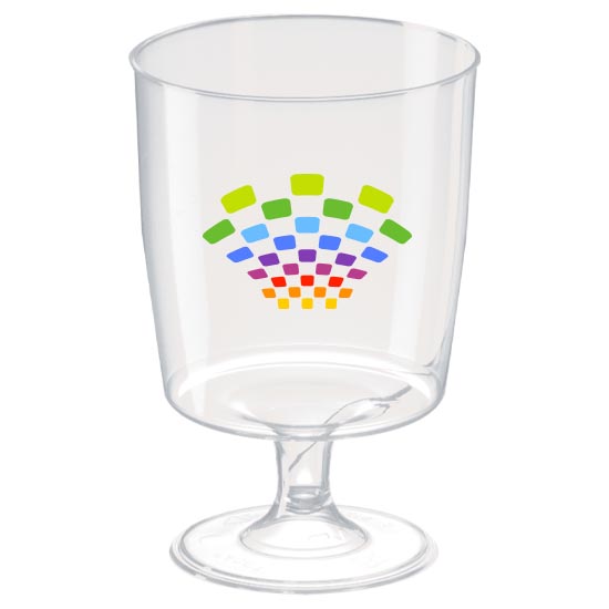 Disposable Plastic Stemmed Shot Glass (50ml) Promo Catering