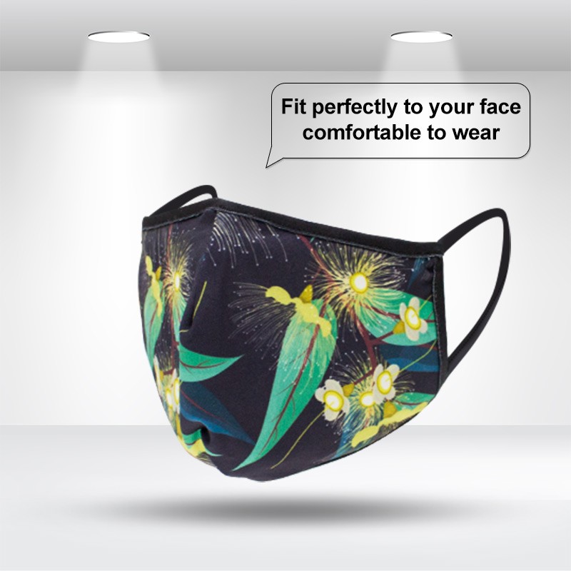 3D Fabric Face Mask 