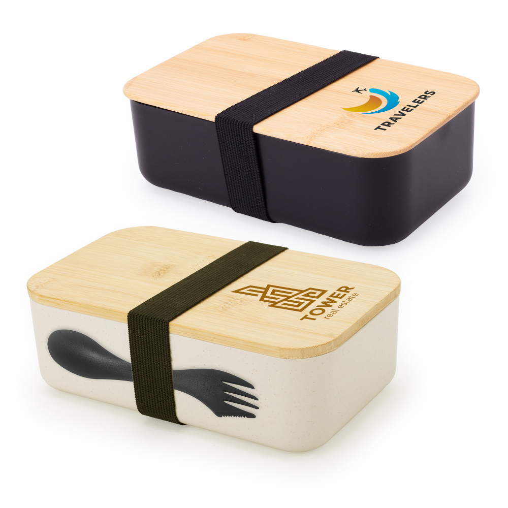Bamboo Lid Lunch Box