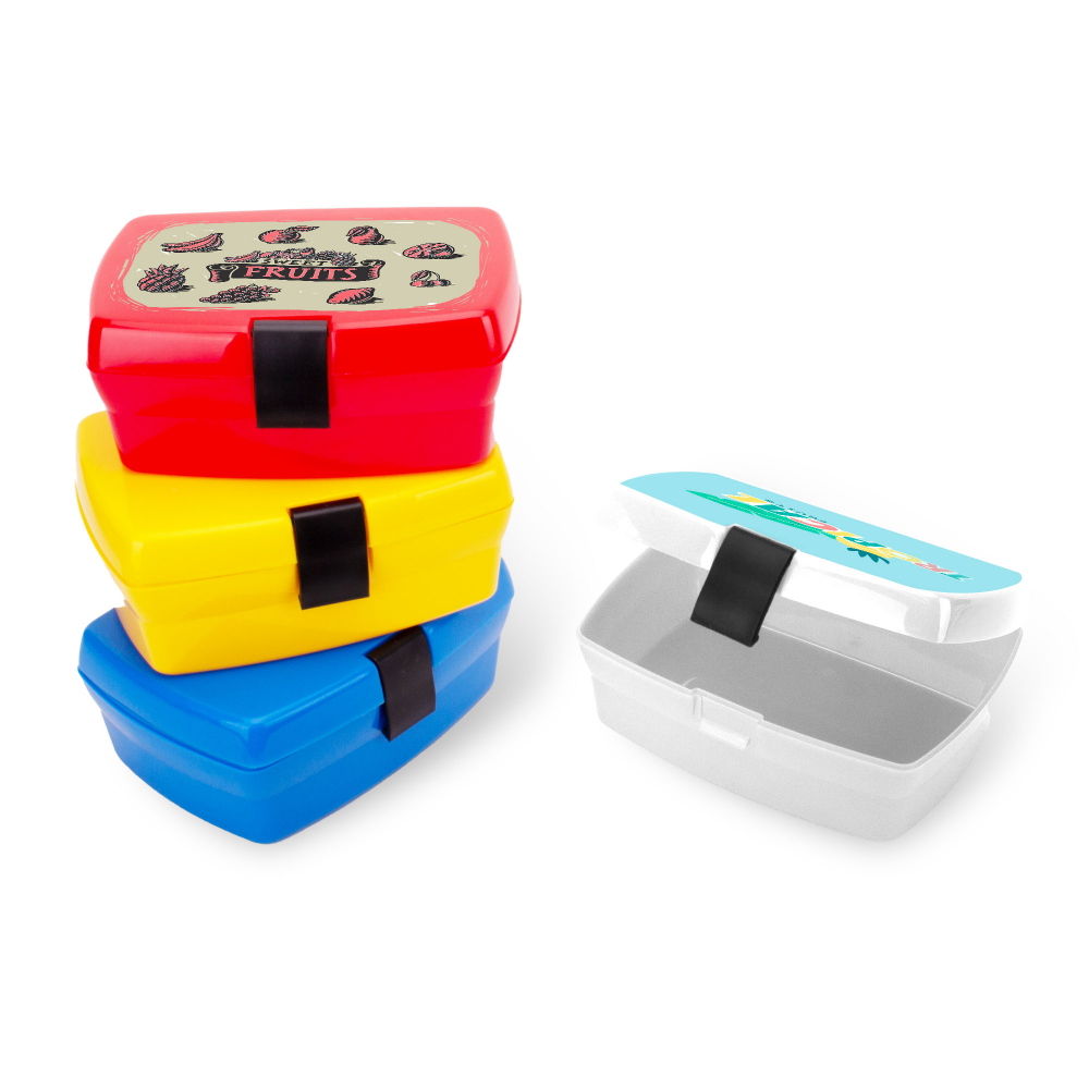 Lunch Box with clip - Full Colour IML