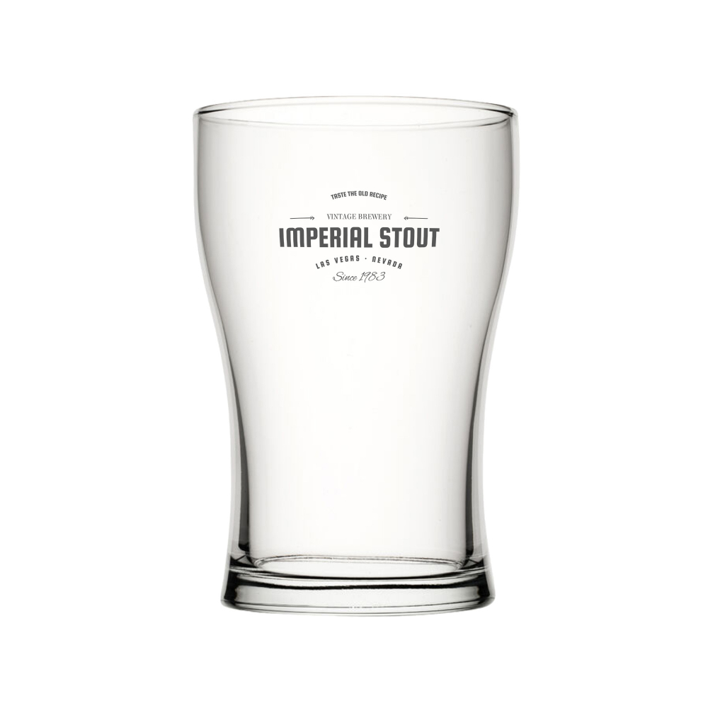Bob Fully Toughened Glass - Pint (570ml/20oz)