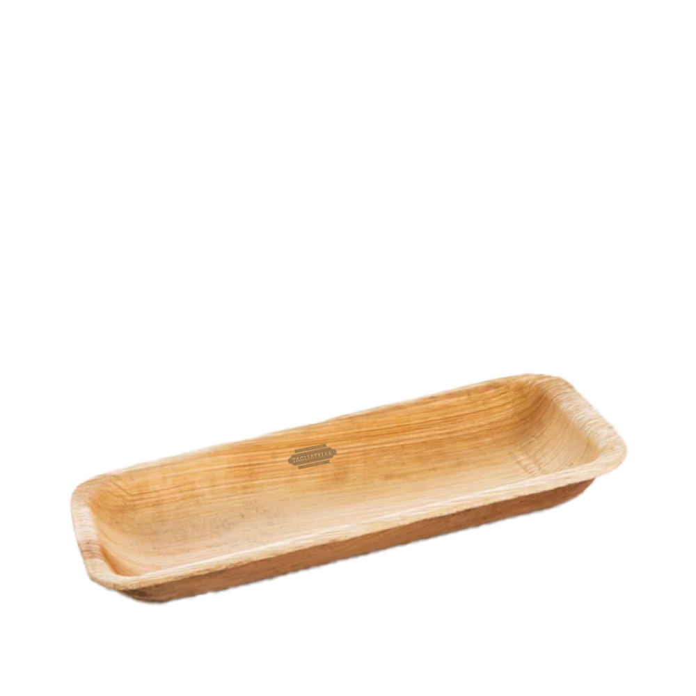 Hot Dog Palm Leaf Tray (8x18cm)