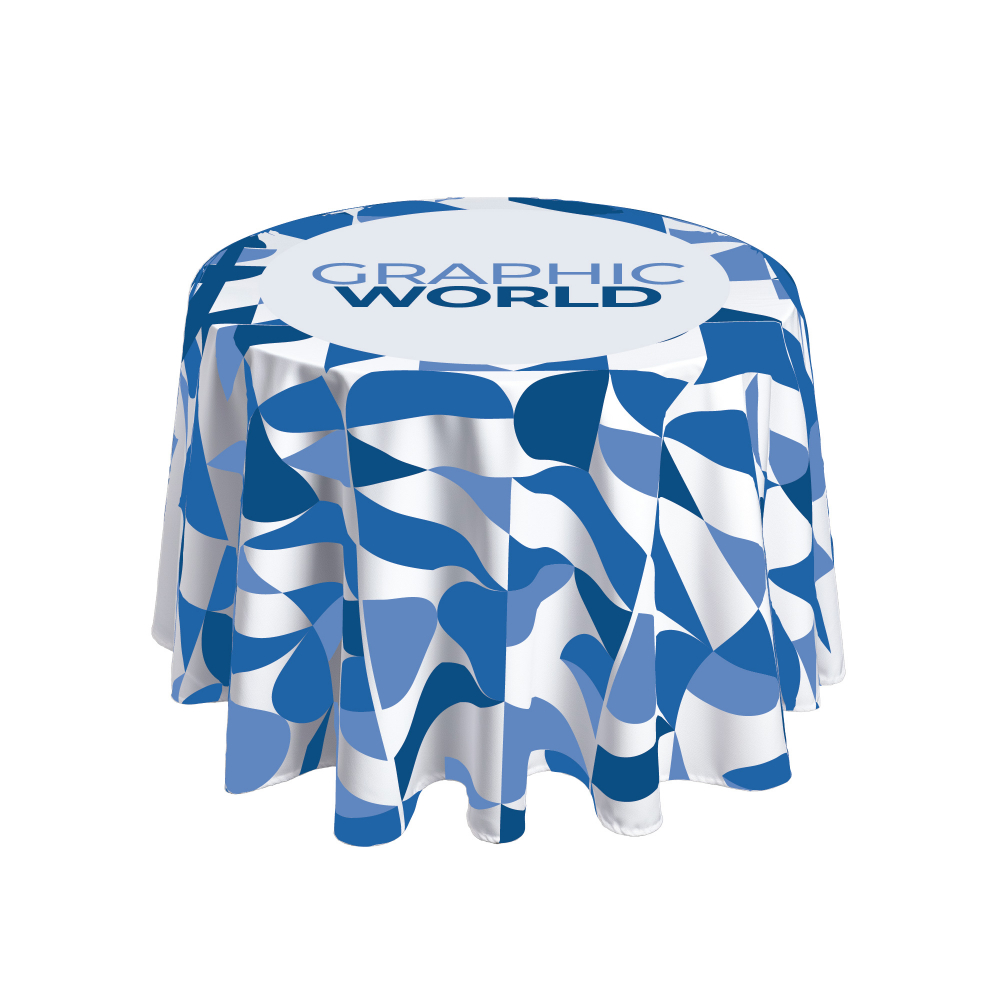Full Coverage Tablecloth (230cm Round)