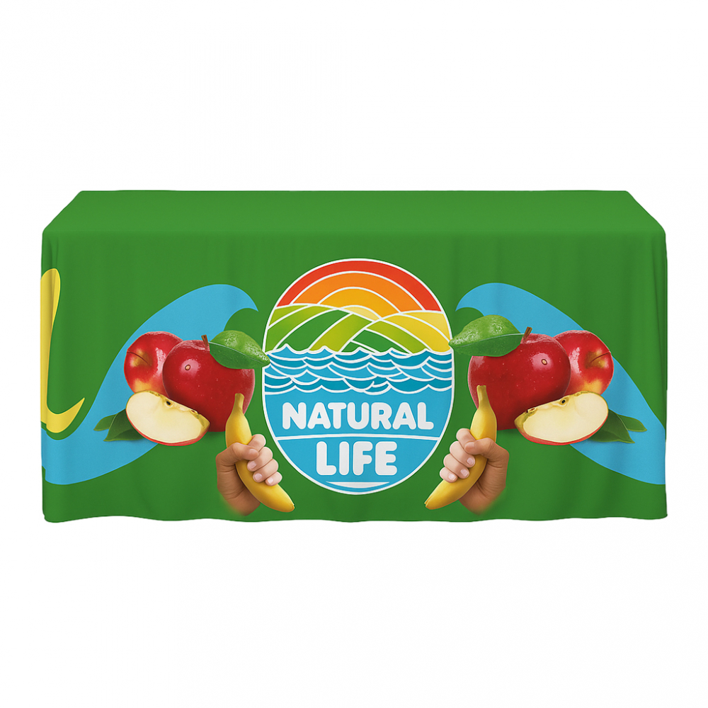 Full Coverage Fitted Tablecloth - 76x244cm (8ft Table)