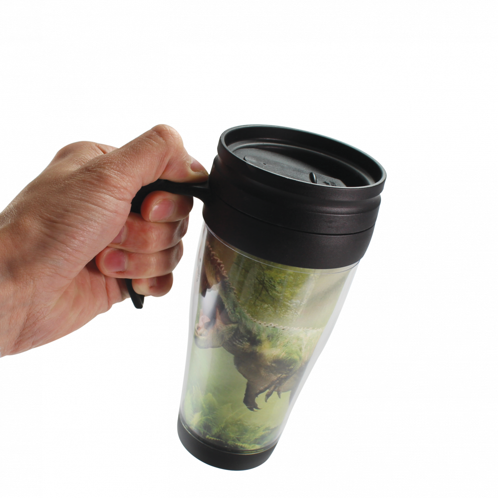 Thermal Travel Photo Insert Flask With Handle (430ml)