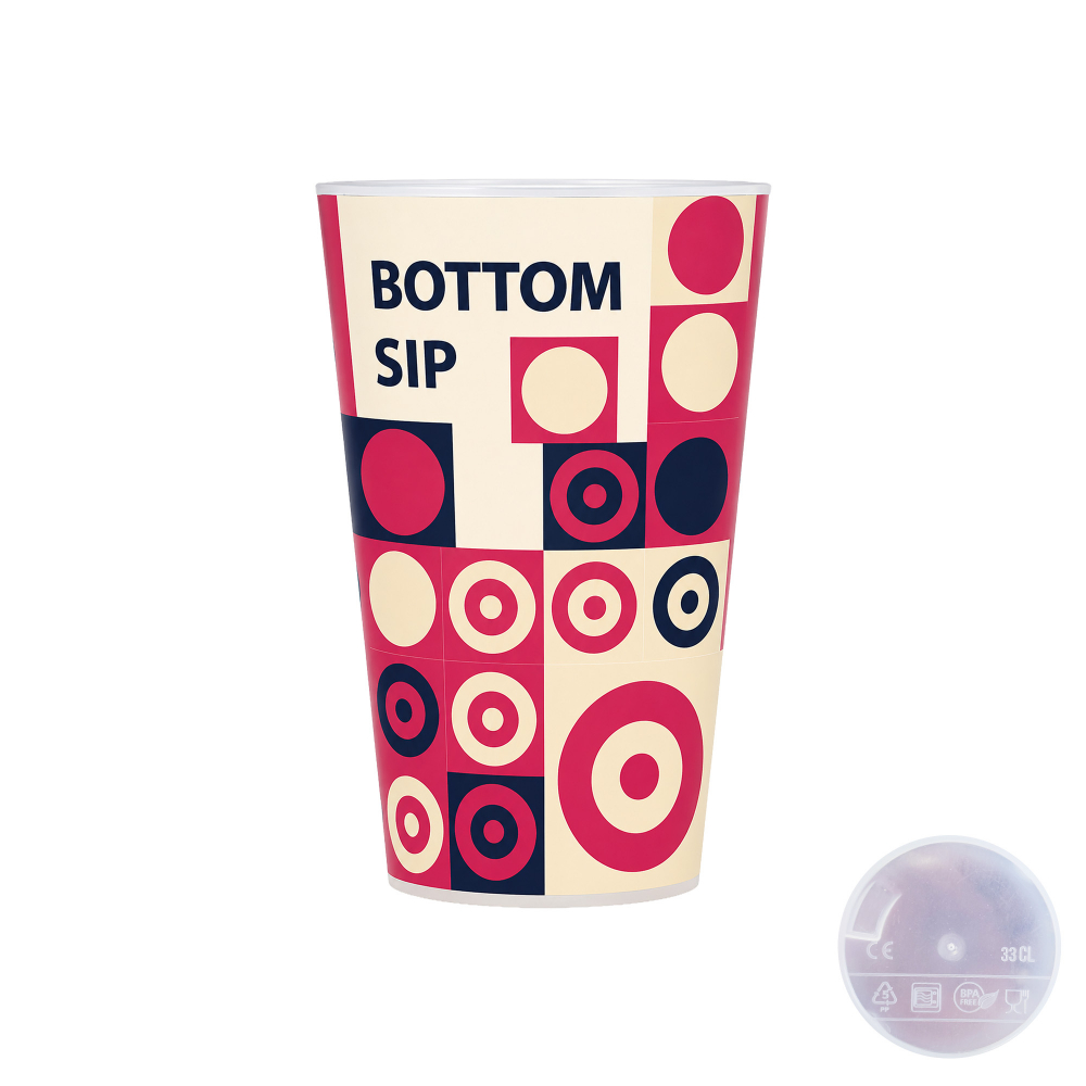Reusable Plastic Cup (330ml)