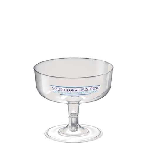 Disposable Plastic Champagne Coupe Glass (180ml/6oz) C1013 DISCONTINUED