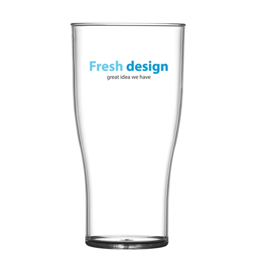 Reusable Plastic Beer Glass (625ml/22oz)