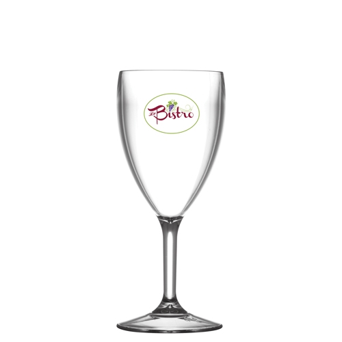 Reusable Plastic Wine Glass (175ml/9oz)