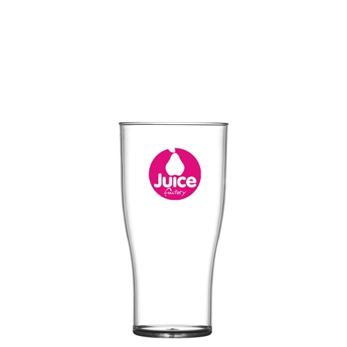 Reusable Plastic Beer Glass (284ml/10oz/Half Pint) 