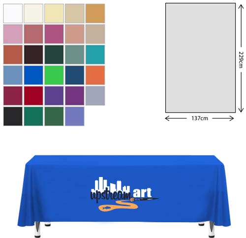Premium Fabric Tablecloth - 138x229cm (5ft Table - Short Drop)