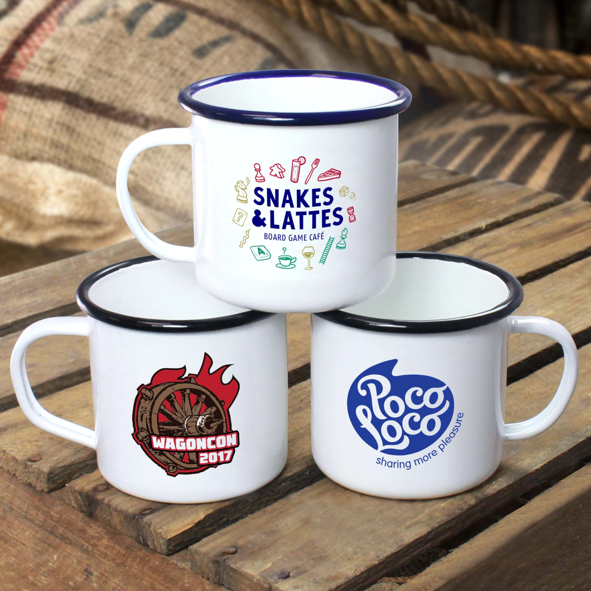 Tin mugs online