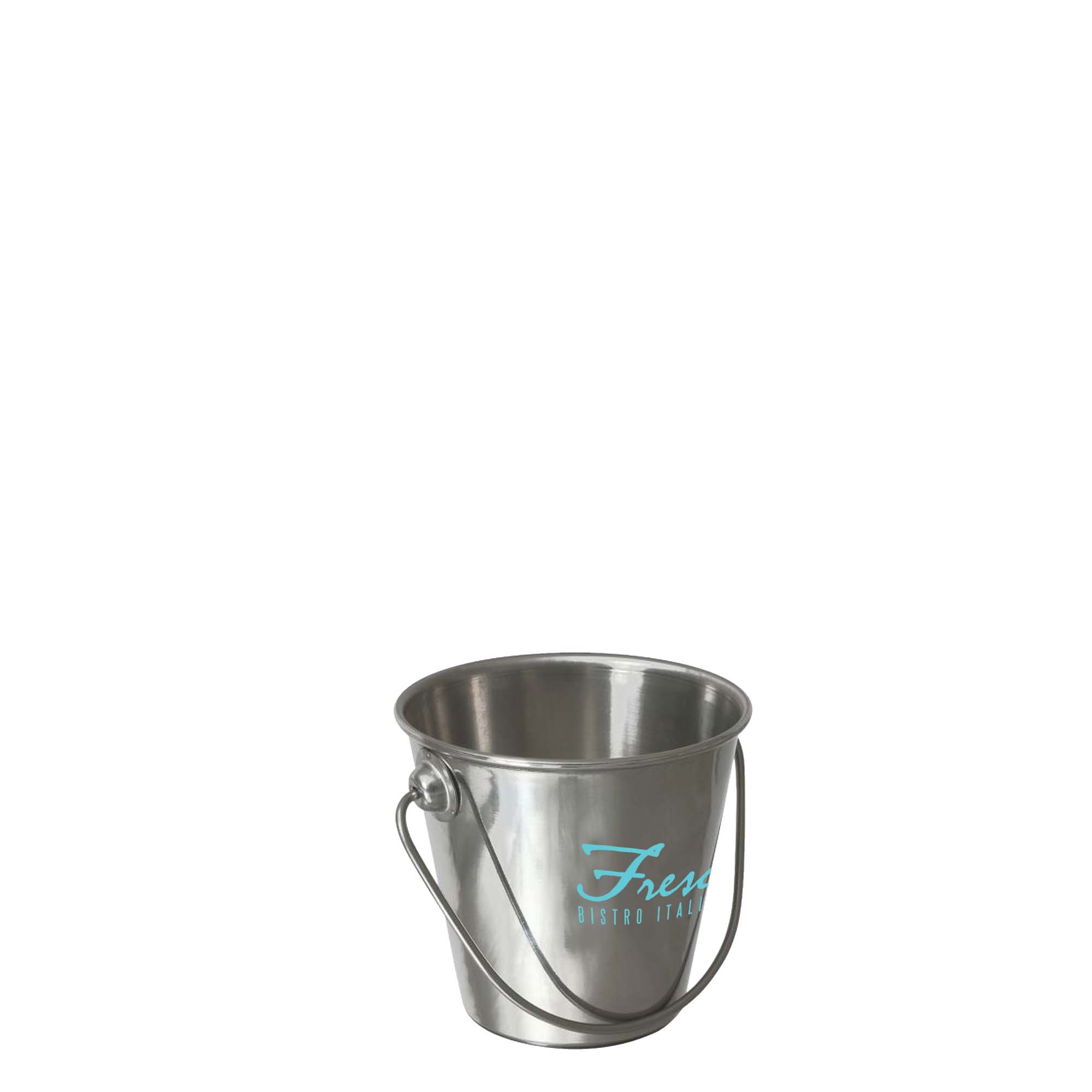 Long Galvanised Steel Serving Bucket (23X15X7cm) Promo Catering