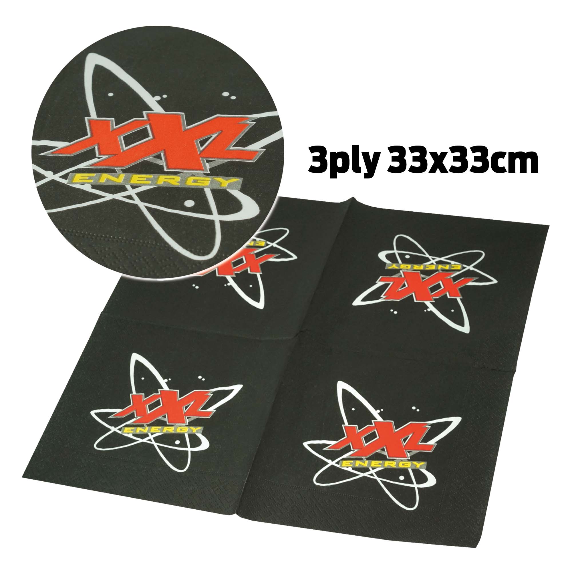 Full Coverage Paper Napkin 3Ply (33X33cm)