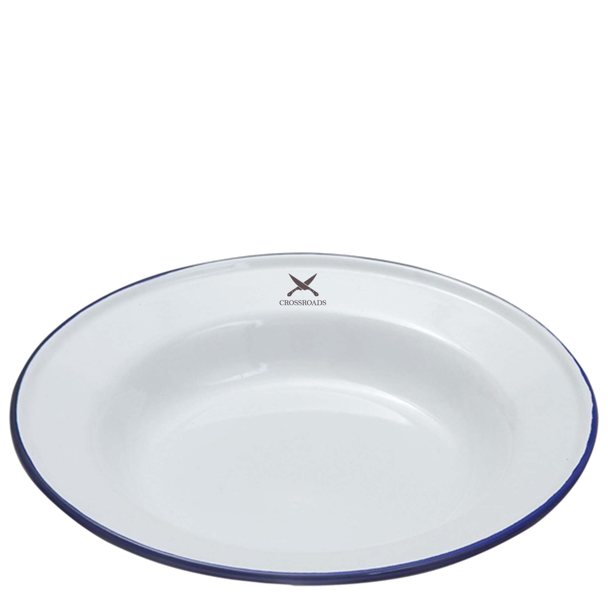 Enamel Deep Plate (22cm)