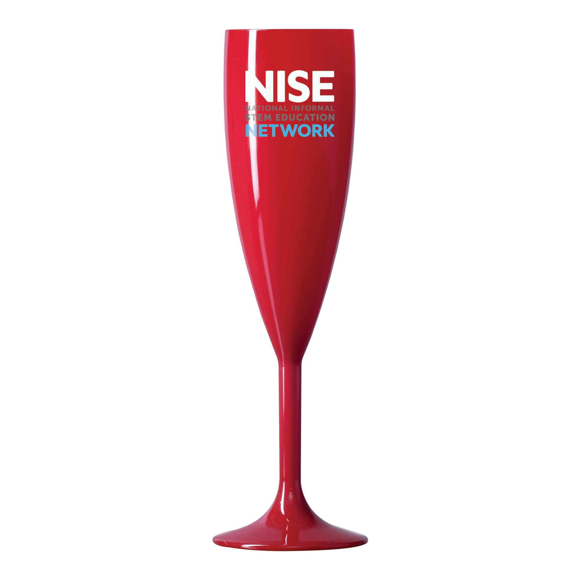 Reusable Red Champagne Flute (187ml/6.6oz)