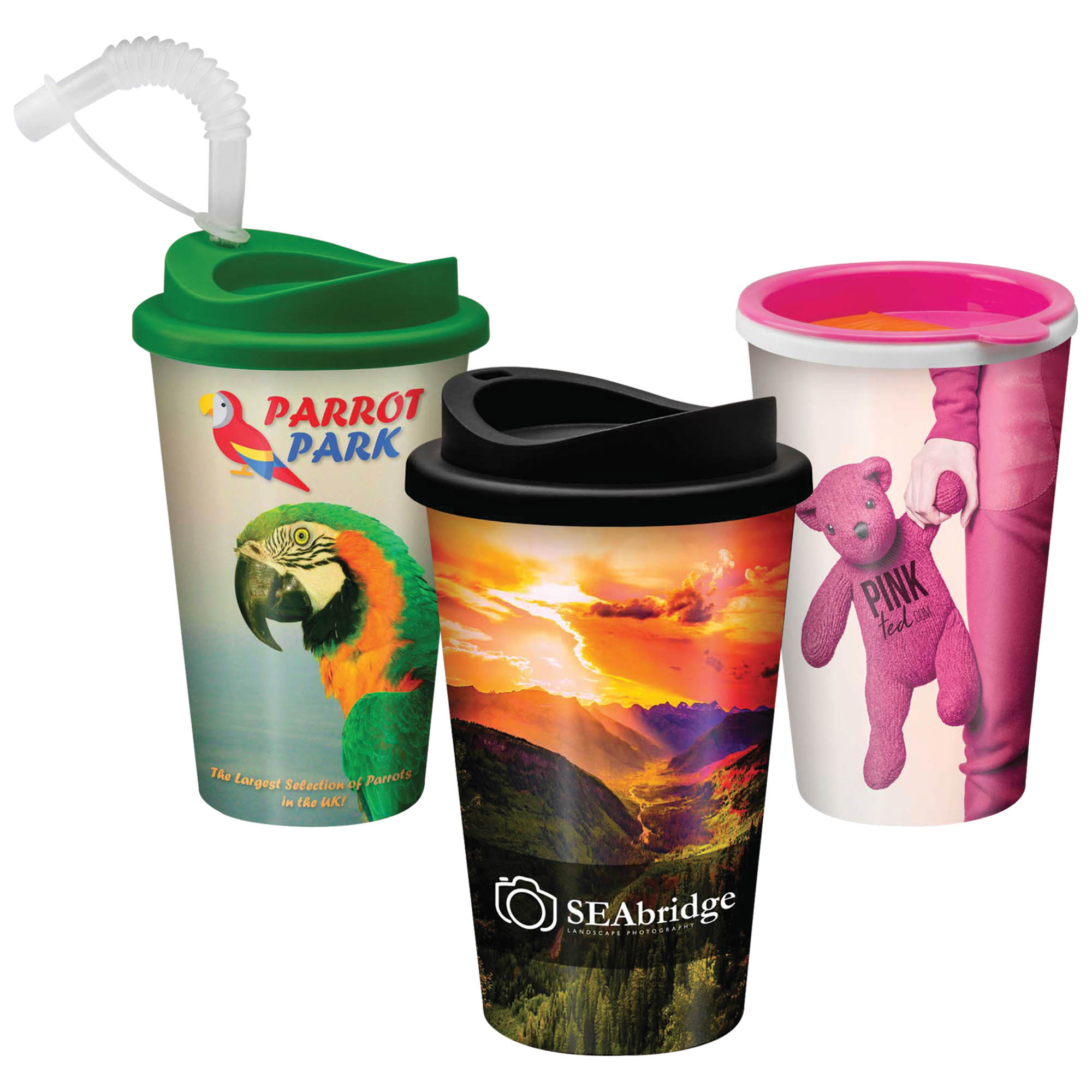 Reuse Double Wall Takeaway Cup (350ml)