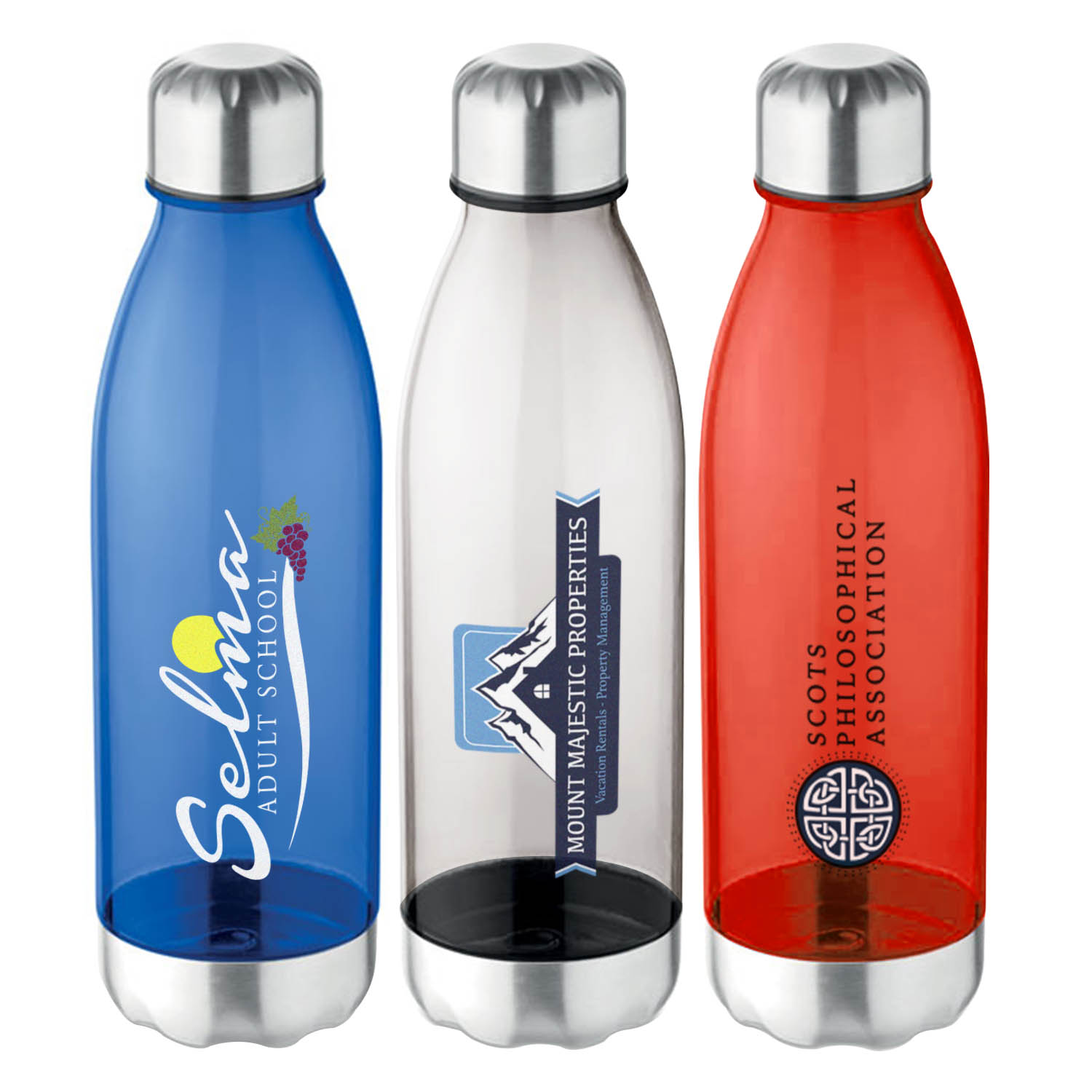 Hydrate Tritan Plastic Bottle (750ml) *