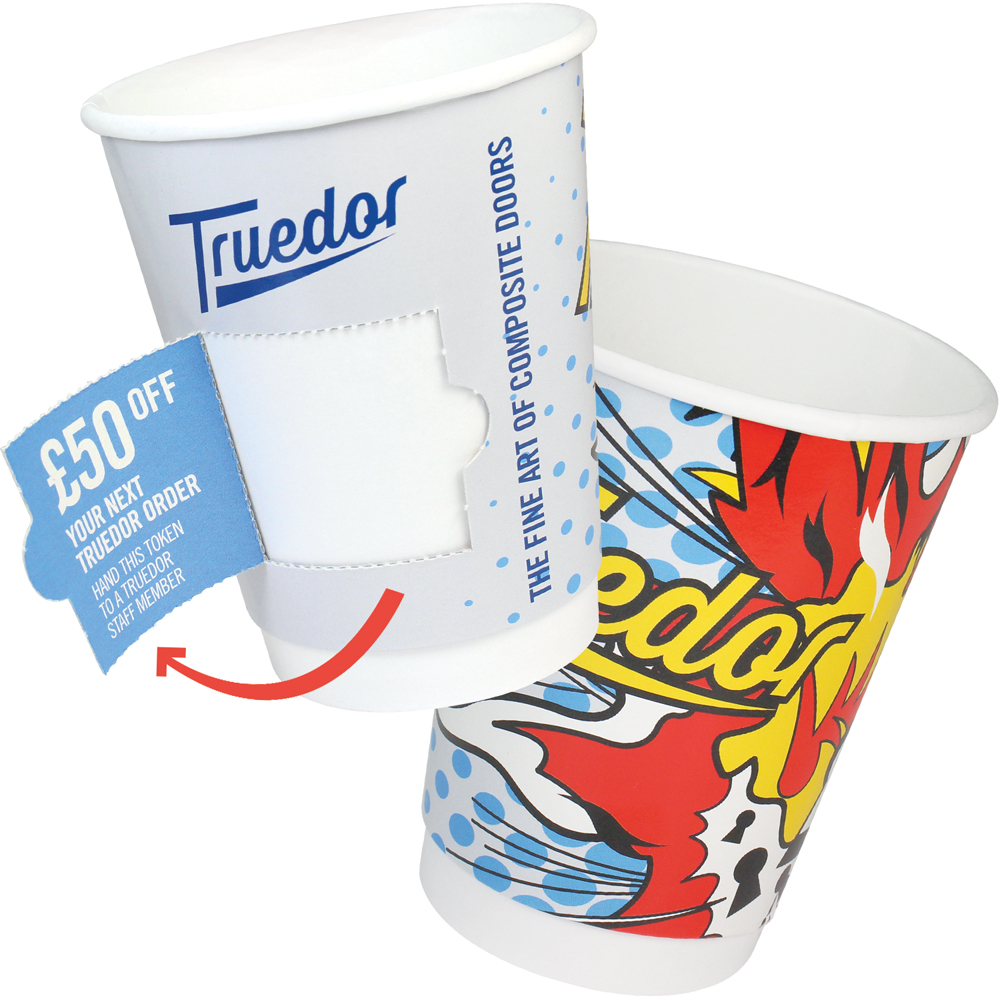 Coupon Paper Cups Double Wall (Full Colour)
