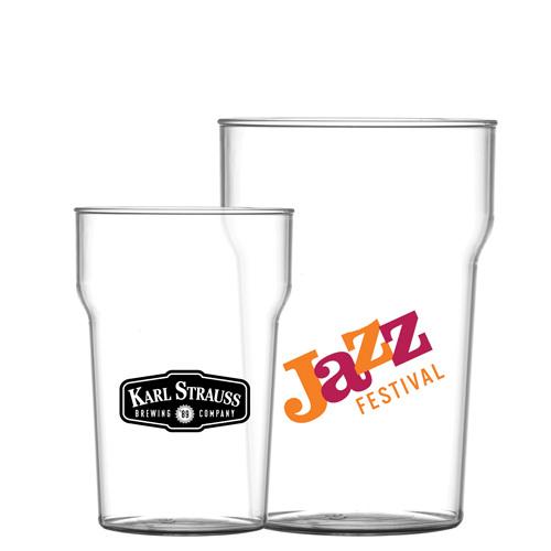 Reusable Nonic Beer Glasses Promo Catering