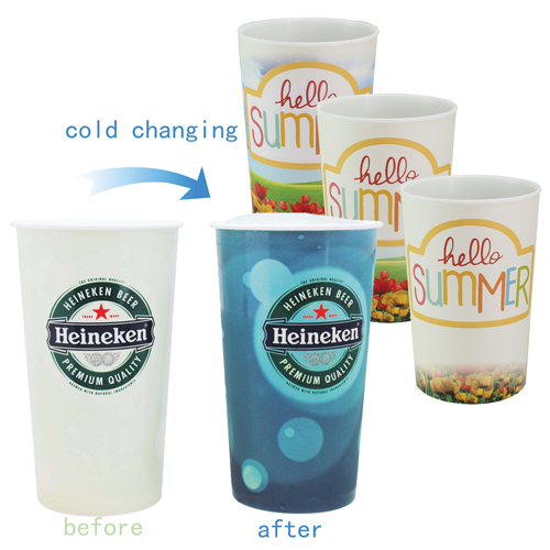 Colour Changing Plastic Cups