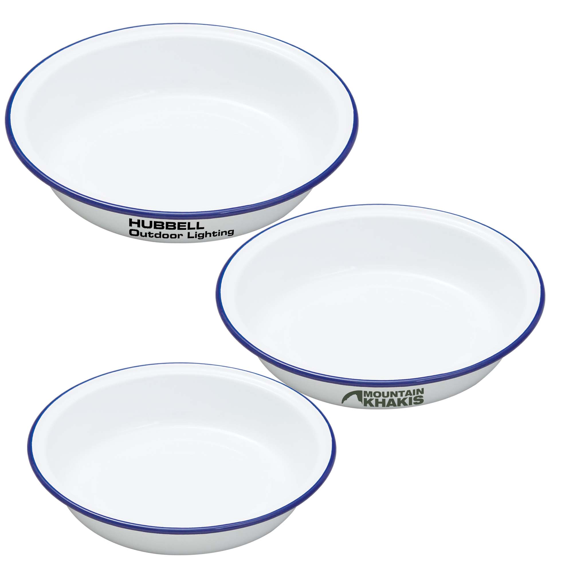 Enamel Pasta/Rice Plates
