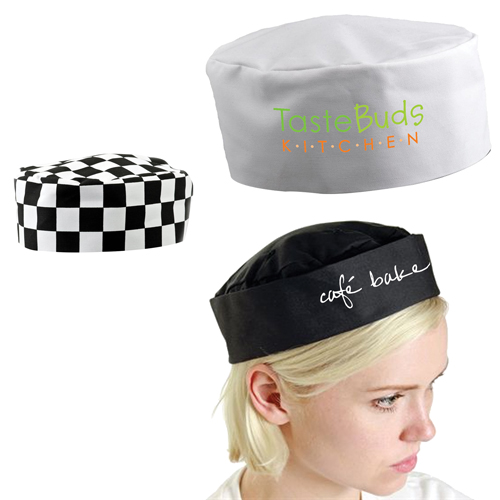 Cotton Chefs Skull Caps