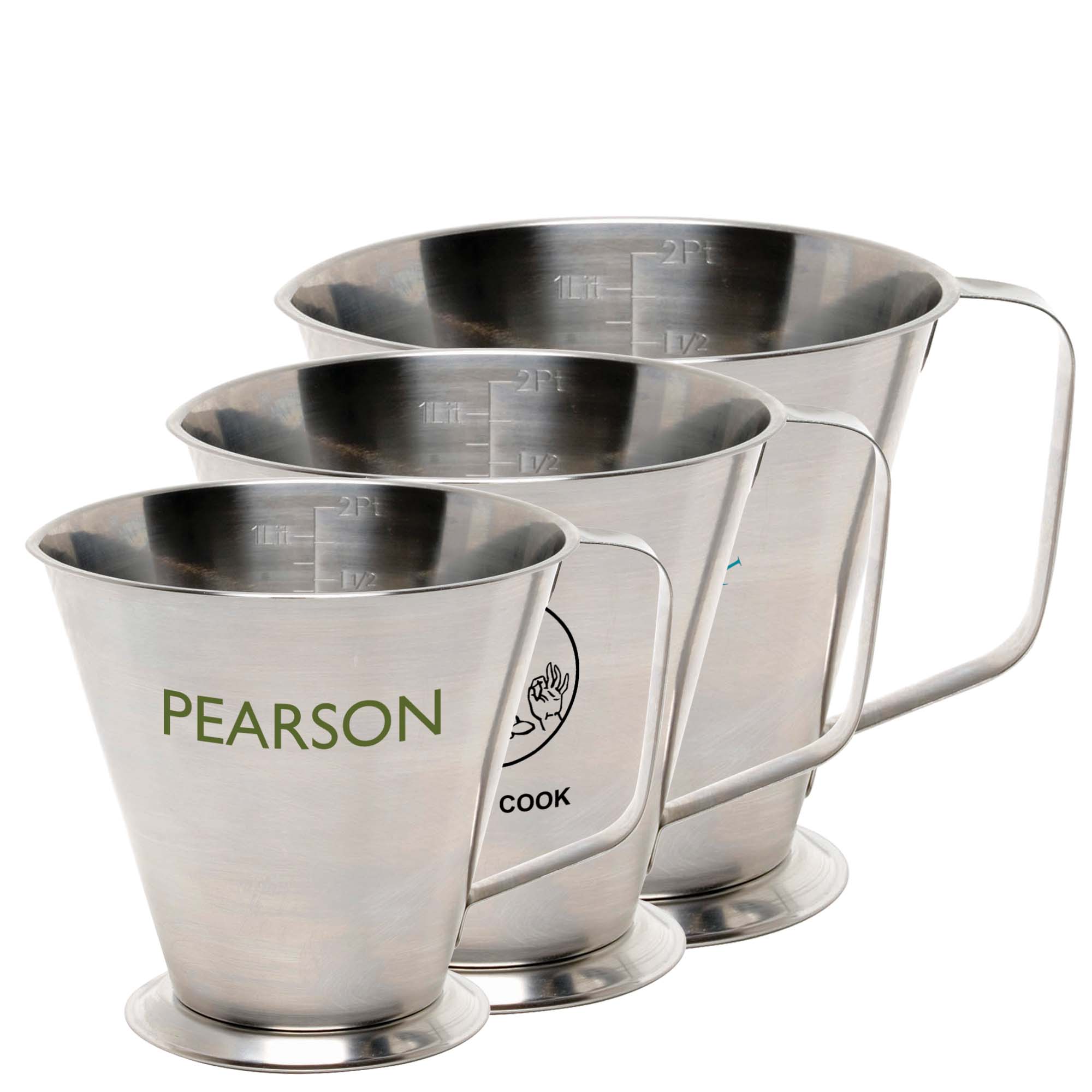 Stainless Steel Graduated Jugs